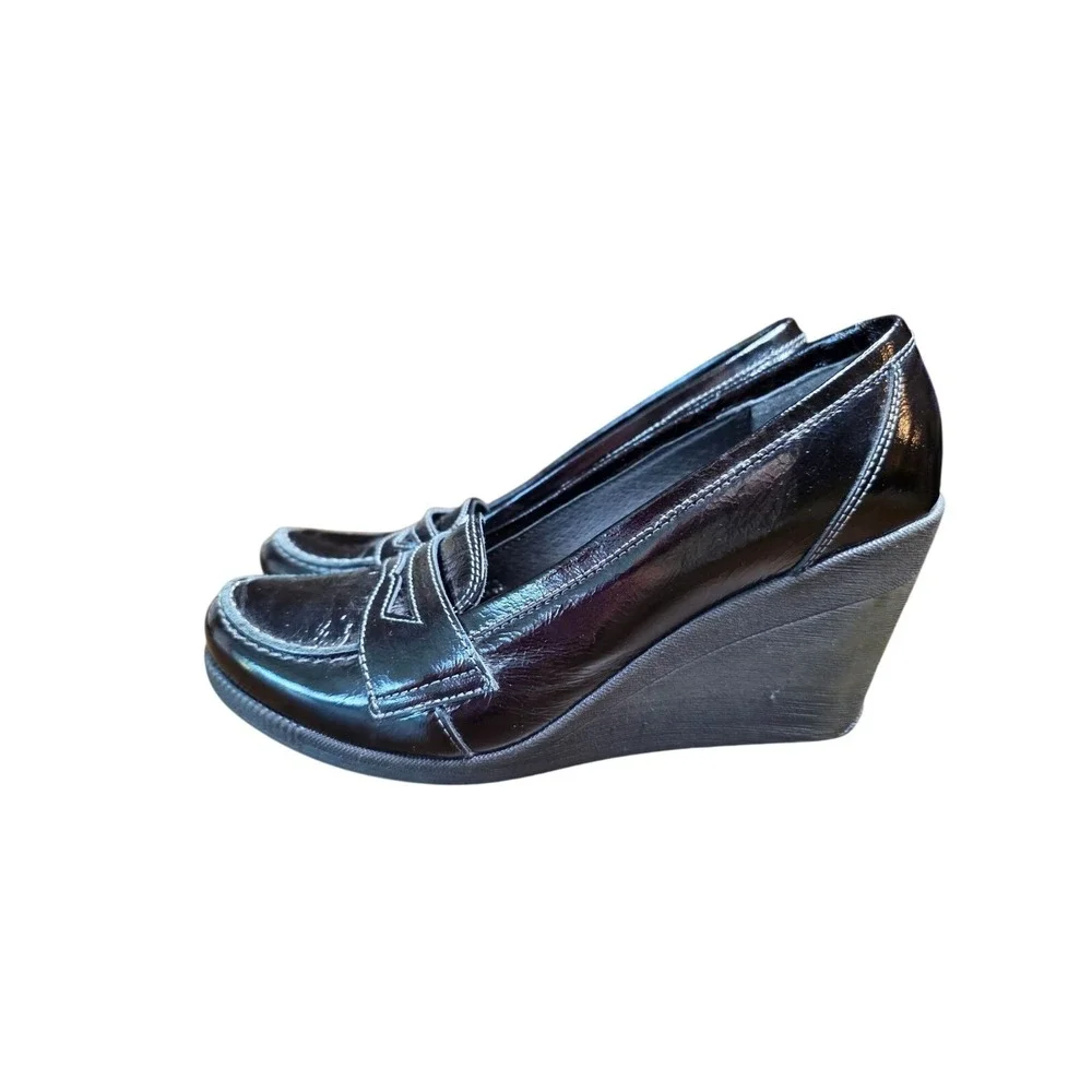 Bravo browns‎ made in Italy leather women shoes size 8